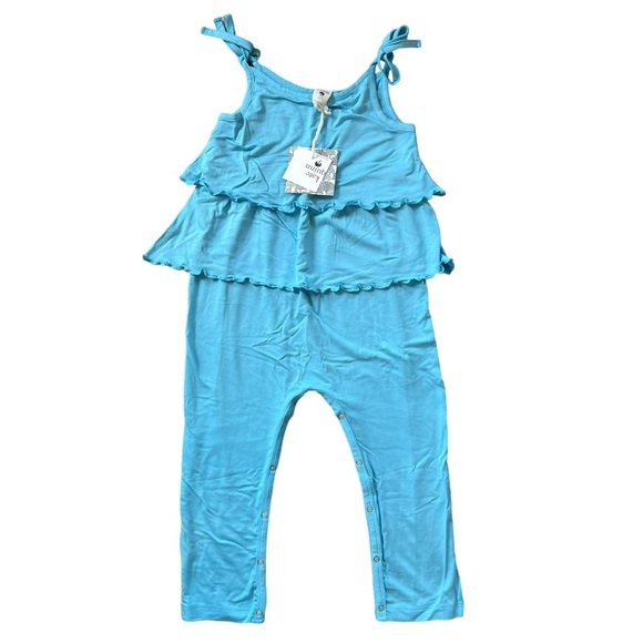 NWT Kate Quinn Double Ruffle Jumpsuit Size 2T - Picture 1 of 4